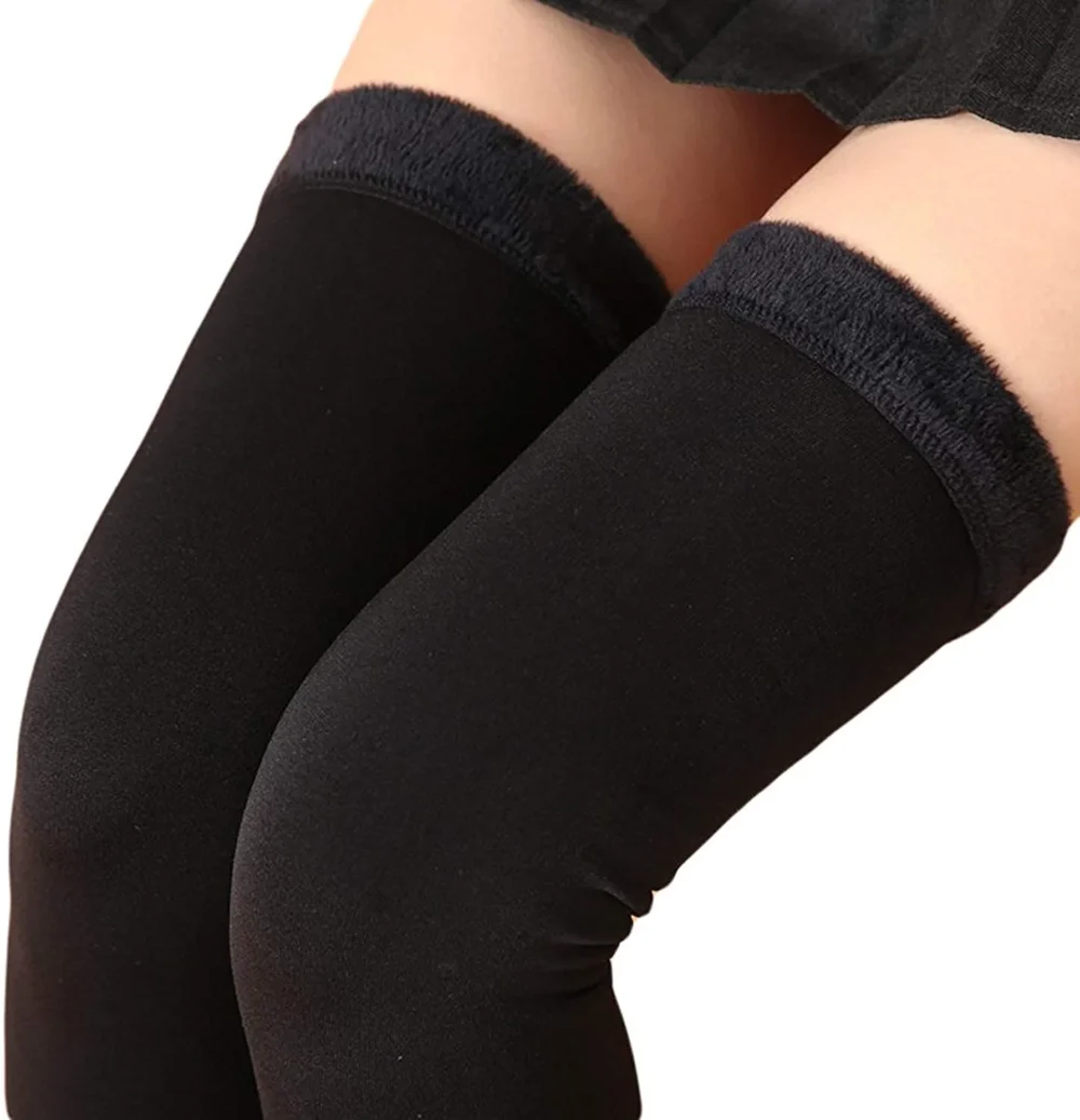 Winter Fleece Leg Warmers - Image 2