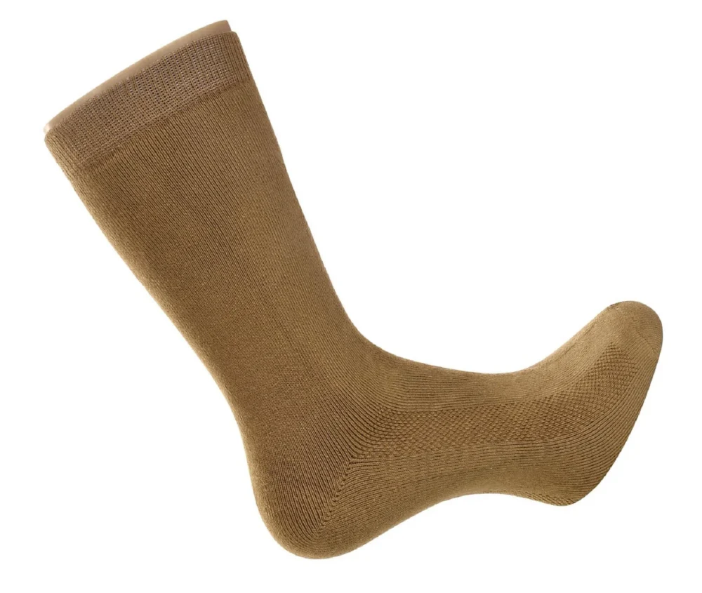 Classic Brown Unisex Dress Socks (6 Pack) - Image 3