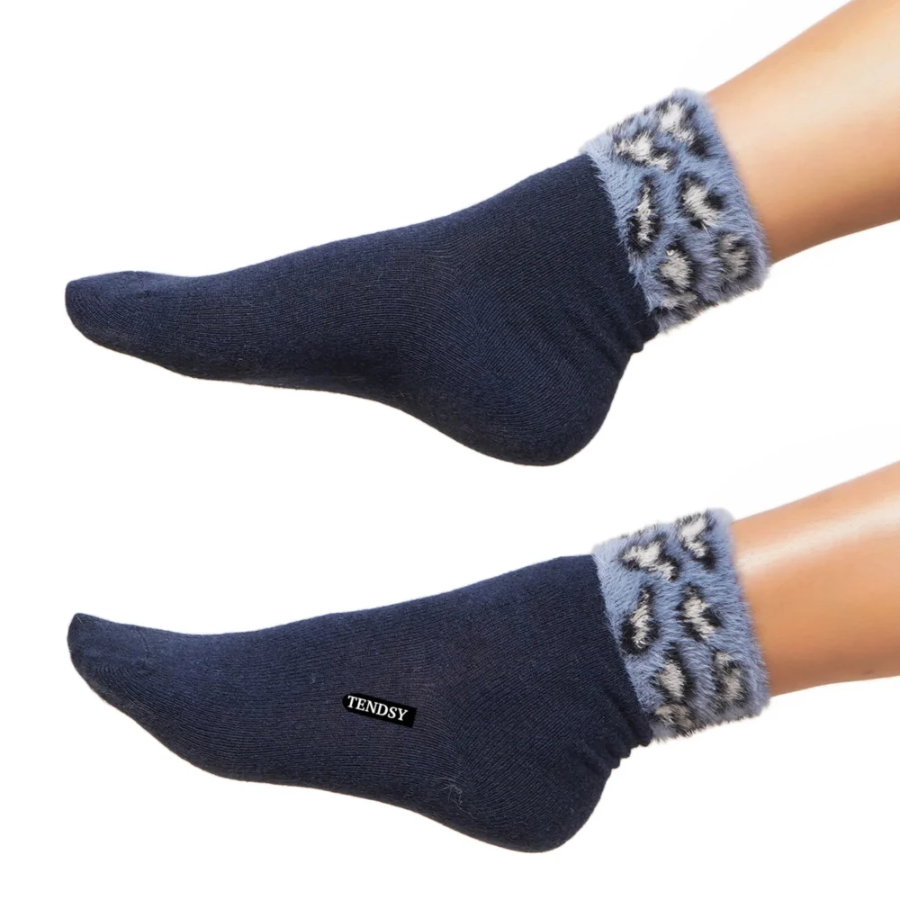 Winter Socks for Women | Fashionable Warm Fleece (5 Pack) - Image 6