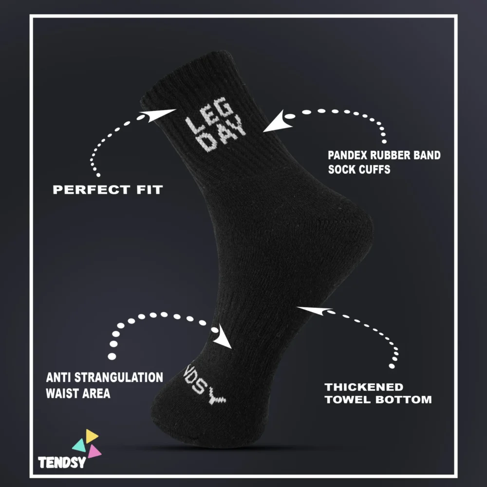 Motivational Gym Socks for Men & Women (6 Pack) - Image 4